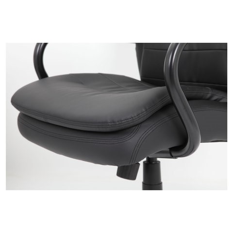 Офисное кресло BRABIX PREMIUM "Heavy Duty HD-001", усиленное, НАГРУЗКА до 200 кг, экокожа, 531015 в Салехарде - изображение 9