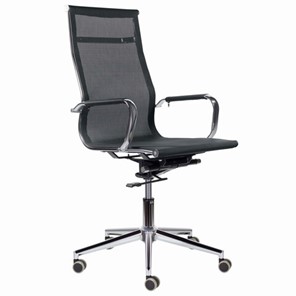 Офисное кресло BRABIX PREMIUM "Net EX-533", хром, сетка, черное, 532546 в Новом Уренгое