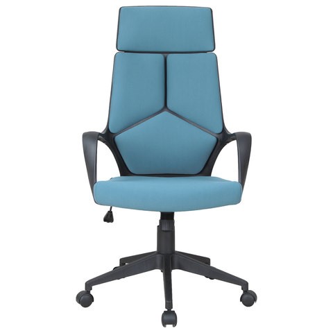 Кресло офисное Brabix Premium Prime EX-515 (ткань, голубое) 531568 в Надыме - изображение 3
