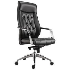 Офисное кресло BRABIX PREMIUM "Sonata EX-754", мультиблок, алюминий, экокожа, черное, 532491 в Тарко-Сале