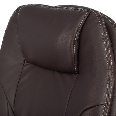 Кресло офисное Brabix Premium Trend EX-568 (экокожа, коричневое) 532101 в Салехарде - изображение 7