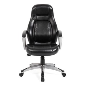 Офисное кресло BRABIX PREMIUM "Turbo EX-569", экокожа, спортивный дизайн, черное, 531014 в Салехарде - предосмотр 3