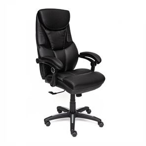 Компьютерное кресло CAMBRIDGE кож/зам/ткань, черный/черный , 36-6/11 арт.12756 в Ноябрьске