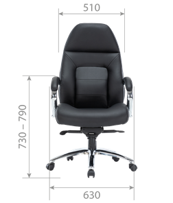 Офисное кресло CH791 экокожа черная в Надыме - предосмотр 3