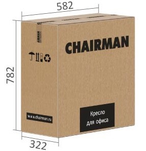 Кресло офисное CHAIRMAN 289, ткань, цвет черный в Лабытнанги - предосмотр 4