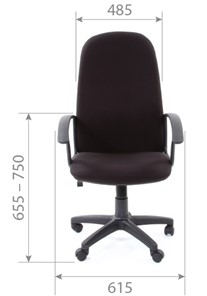 Кресло CHAIRMAN 289, ткань, цвет серый в Салехарде - предосмотр 3