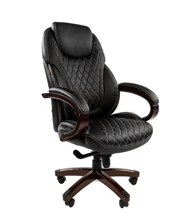 Компьютерное кресло CHAIRMAN 406, черный 1 в Ноябрьске - изображение