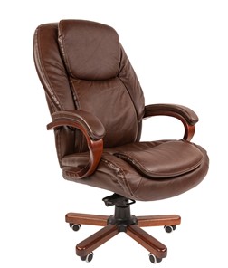 Офисное кресло CHAIRMAN 408, коричневый в Надыме