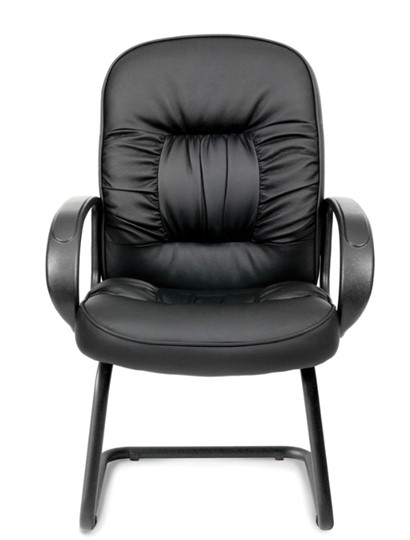 Кресло компьютерное CHAIRMAN 416V экокожа черная в Лабытнанги - изображение 4