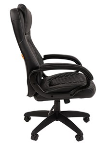 Офисное кресло CHAIRMAN 432, экокожа, цвет черный в Лабытнанги - предосмотр 5