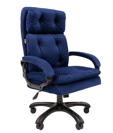 Кресло CHAIRMAN 442 Ткань синий в Салехарде - изображение