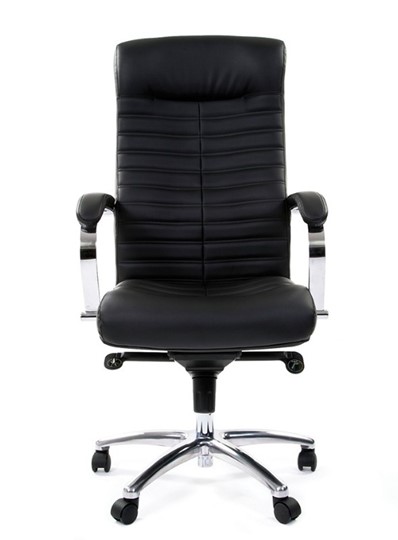 Компьютерное кресло CHAIRMAN 480 экожа черная в Салехарде - изображение 1