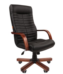 Компьютерное кресло CHAIRMAN 480 WD, экокожа, цвет черный в Надыме