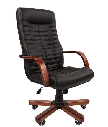 Компьютерное кресло CHAIRMAN 480 WD, экокожа, цвет черный в Салехарде - изображение