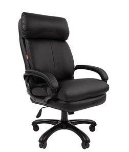 Офисное кресло CHAIRMAN 505 Экокожа черная в Губкинском