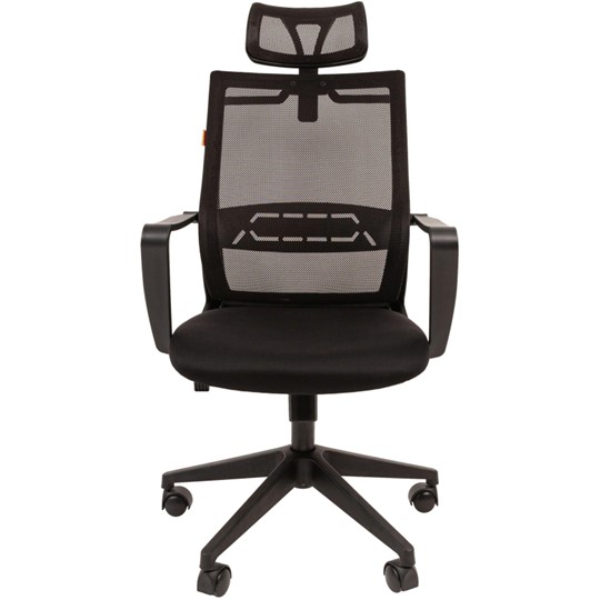 Кресло CHAIRMAN 545 сетка/ткань черный в Надыме - изображение 1