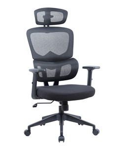 Кресло компьютерное CHAIRMAN 560 cетчатый акрил черный / полиэстер черный в Надыме