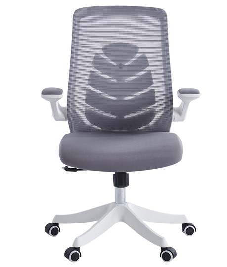 Компьютерное кресло CHAIRMAN 565, сетчатый акрил серый / полиэстер серый в Салехарде - изображение 1
