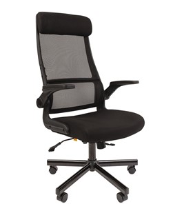 Кресло компьютерное CHAIRMAN 575, черное в Лабытнанги