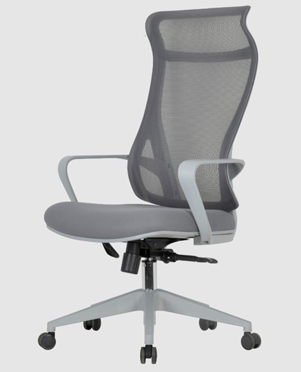 Компьютерное кресло CHAIRMAN 577, сетчатый акрил серый / полиэстер серый в Салехарде - изображение 3