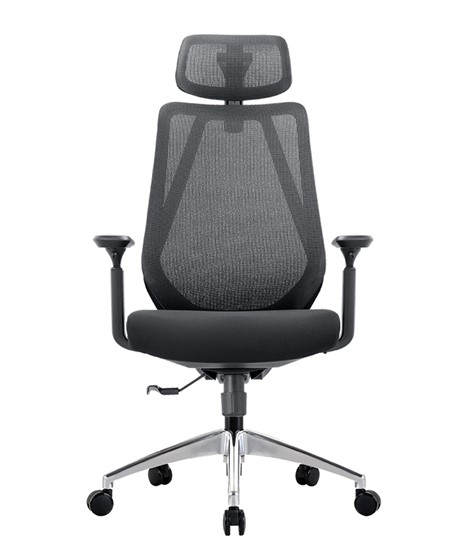 Офисное кресло CHAIRMAN 580 Сетчатый акрил серый / Полиэстер черный в Салехарде - изображение 3