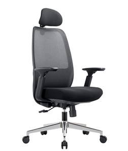 Офисное кресло CHAIRMAN 581 Сетчатый акрил черный / Полиэстер черный в Новом Уренгое