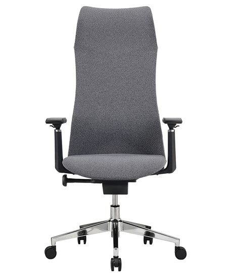 Кресло CHAIRMAN 583 ткань светло-серая в Салехарде - изображение 1