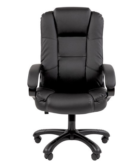 Компьютерное кресло CHAIRMAN 600 экокожа черная в Салехарде - изображение 1