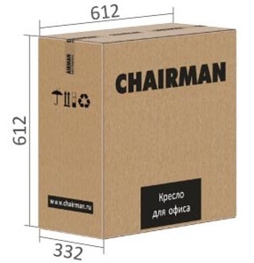 Офисное кресло CHAIRMAN 661 Ткань стандарт 15-21 черная в Губкинском - предосмотр 5
