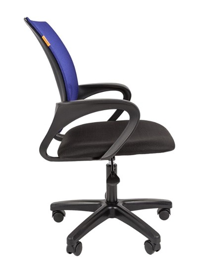 Офисное кресло CHAIRMAN 696 black LT, синий в Салехарде - изображение 2