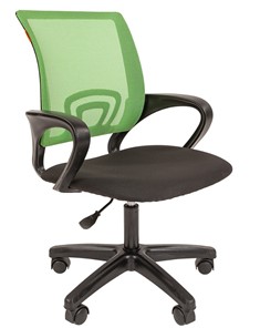 Офисное кресло CHAIRMAN 696 black LT, зеленое в Салехарде