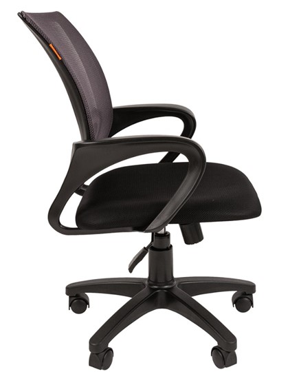 Офисное кресло CHAIRMAN 696 black Сетчатый акрил DW63 темно-серый в Губкинском - изображение 4