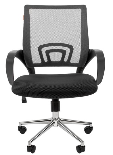 Офисное кресло CHAIRMAN 696 CHROME Сетка TW-04 (серый) в Ноябрьске - изображение 1