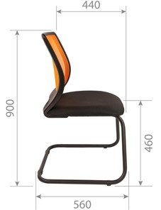 Компьютерное кресло CHAIRMAN 699V, цвет черный в Салехарде - предосмотр 2