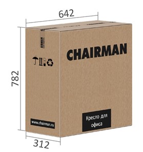 Кресло офисное CHAIRMAN 727 ткань ст., цвет черный в Салехарде - предосмотр 7