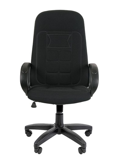 Кресло офисное CHAIRMAN 727 ткань ст., цвет черный в Лабытнанги - изображение 2
