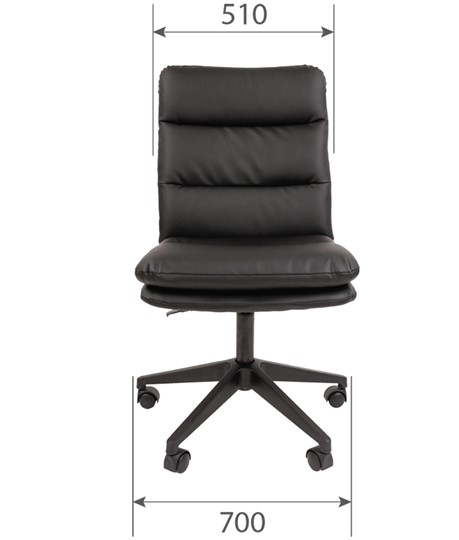 Офисное кресло CHAIRMAN 919 черное в Лабытнанги - изображение 6