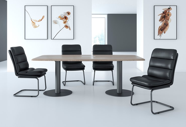Офисное кресло CHAIRMAN 919V черное в Салехарде - изображение 4