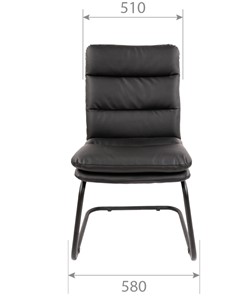 Офисное кресло CHAIRMAN 919V черное в Салехарде - предосмотр 5