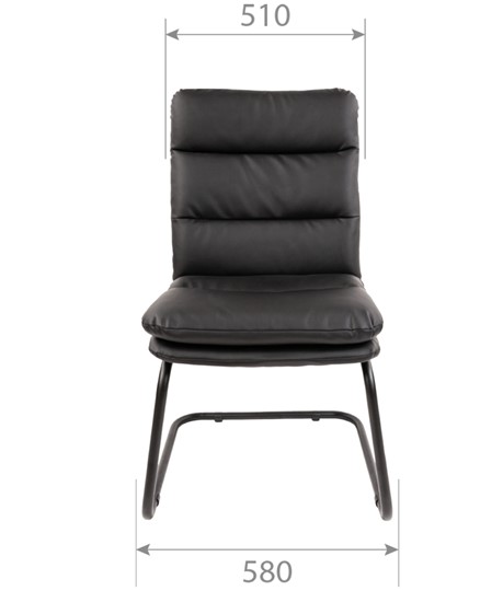 Офисное кресло CHAIRMAN 919V черное в Салехарде - изображение 5