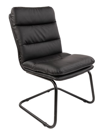 Офисное кресло CHAIRMAN 919V черное в Салехарде - изображение