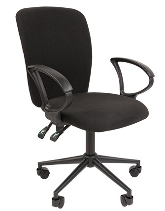 Компьютерное кресло CHAIRMAN 9801 BLACK, черное в Салехарде - изображение