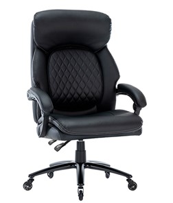 Офисное кресло CHAIRMAN CH412 эко кожа черная в Новом Уренгое