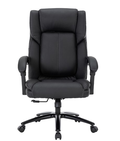 Офисное кресло CHAIRMAN CH415 эко кожа черная в Ноябрьске - изображение 1