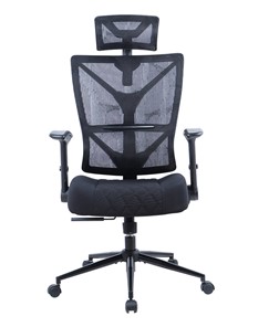 Кресло офисное CHAIRMAN CH566 сетчатый акрил черный / полиэстер черный в Салехарде - предосмотр 1