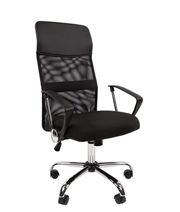 Кресло офисное CHAIRMAN CH610 N, черный в Тарко-Сале - изображение