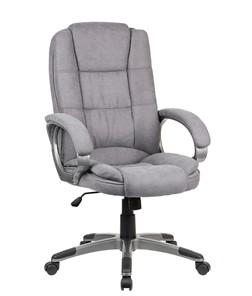 Офисное кресло CHAIRMAN CH667 велюр серый в Новом Уренгое