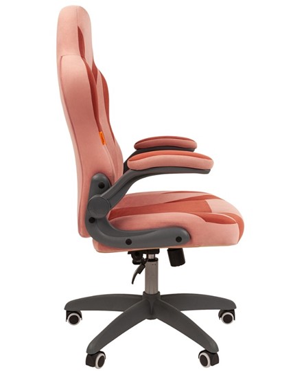 Офисное кресло CHAIRMAN Game 55 цвет TW розовый/бордо в Салехарде - изображение 2