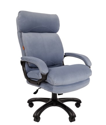 Кресло CHAIRMAN HOME 505, велюр голубое в Тарко-Сале - изображение