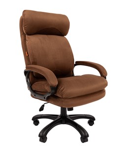Компьютерное кресло CHAIRMAN HOME 505, велюр коричневое в Губкинском